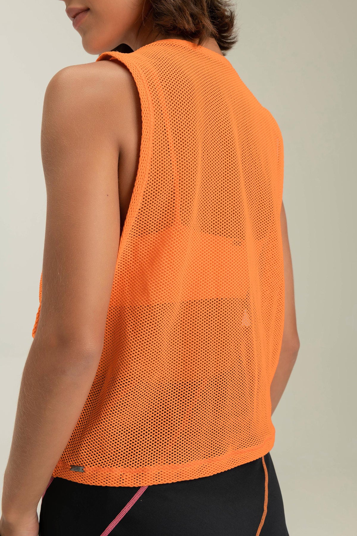 Net Crop Tank Top